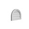 Ekena Millwork Round Top Surface Mount PVC Gable Vent: Functional, w/ 2"W x 1-1/2"P Brickmould Frame, 18"W x 14"H GVPRT18X1402SF - alternate 3